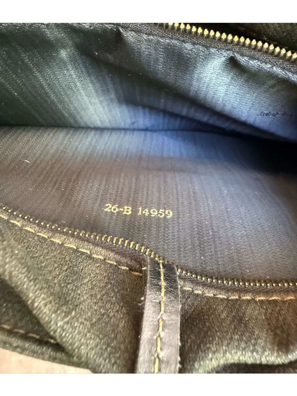 Fendi Pequin Canvas Shoulder Tote - Picture 4 of 10